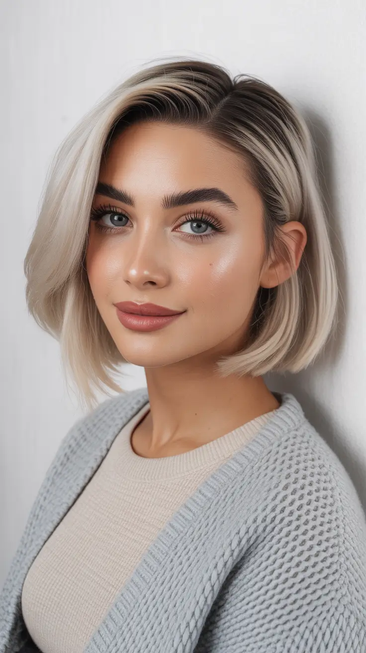 best spring bob haircut 2026 Vanilla Blonde Bob