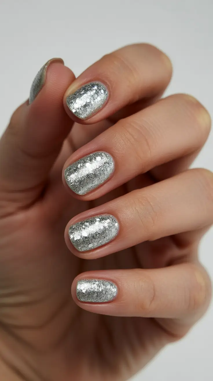 spring cat eye nails 2026 Silver Foil Cat Eye Texture