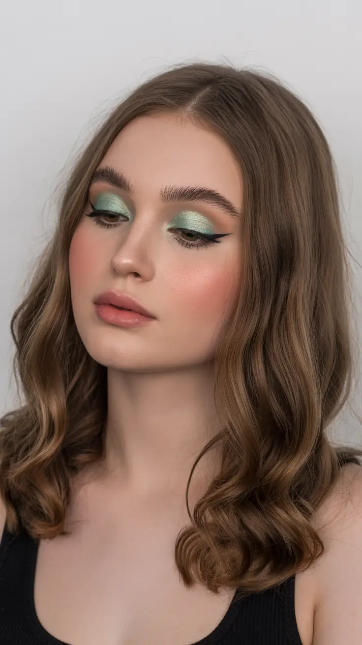 best spring haircuts for heart face shape 2026 Soft Medium Waves