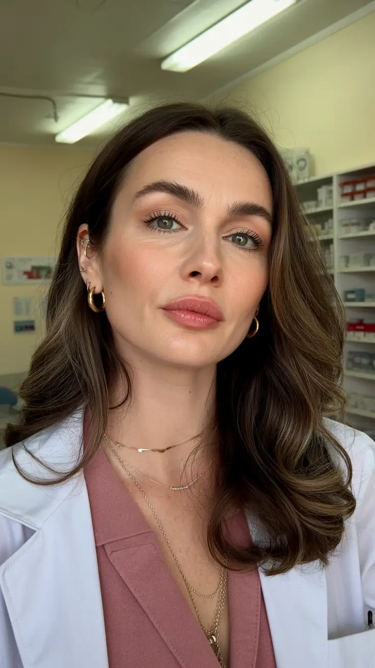 spring Haircuts Women Over 40 Layered Long Waves With Quiet Luxury Shine