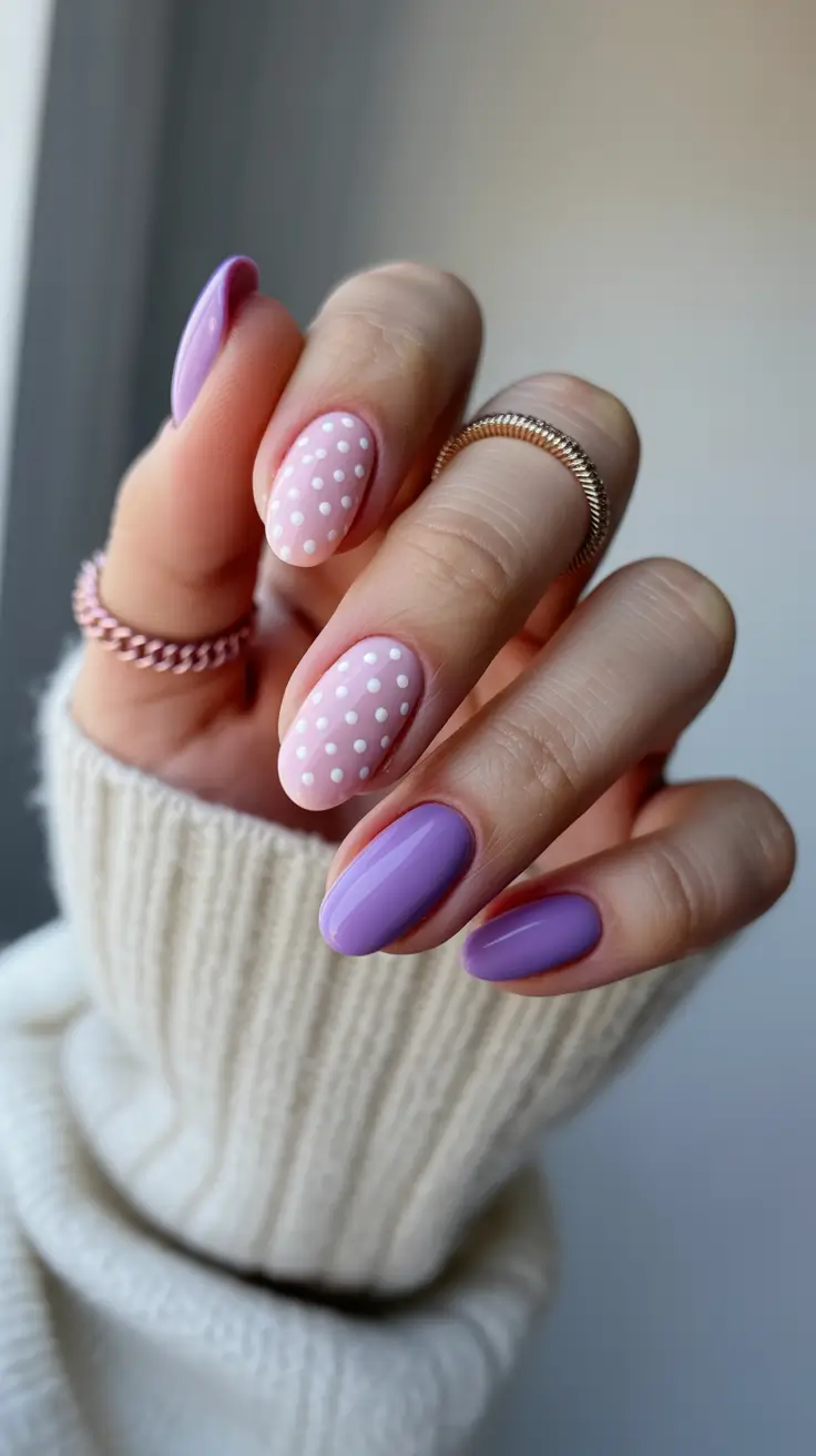 spring nail colors 2026 Lavender Whimsy