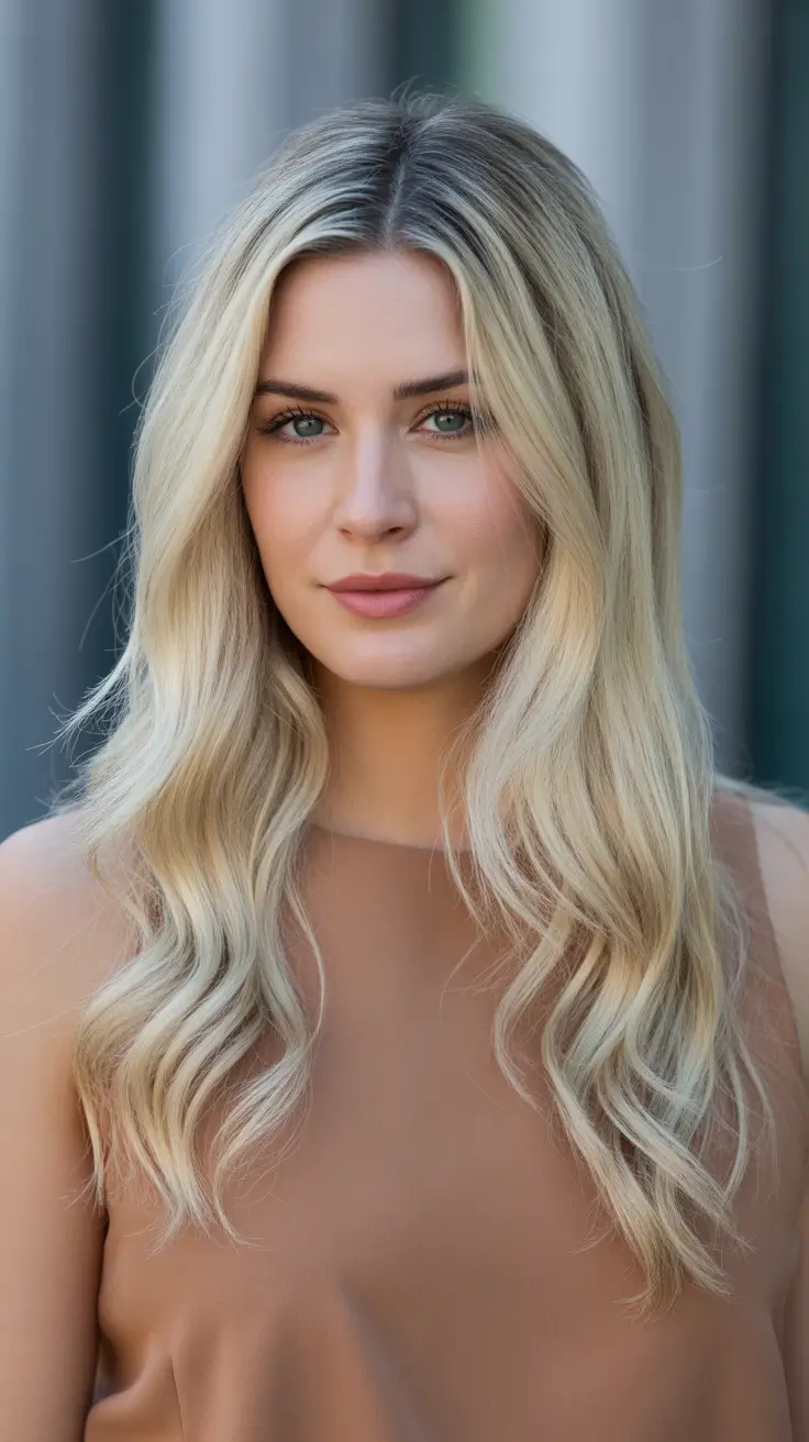 spring blonde hair color ideas Bright Creamy Waves