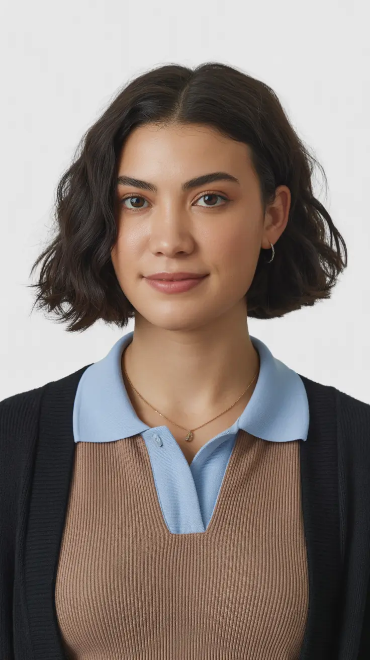 spring hairstyles 2026 Soft Spring Waves on a Fresh Bob