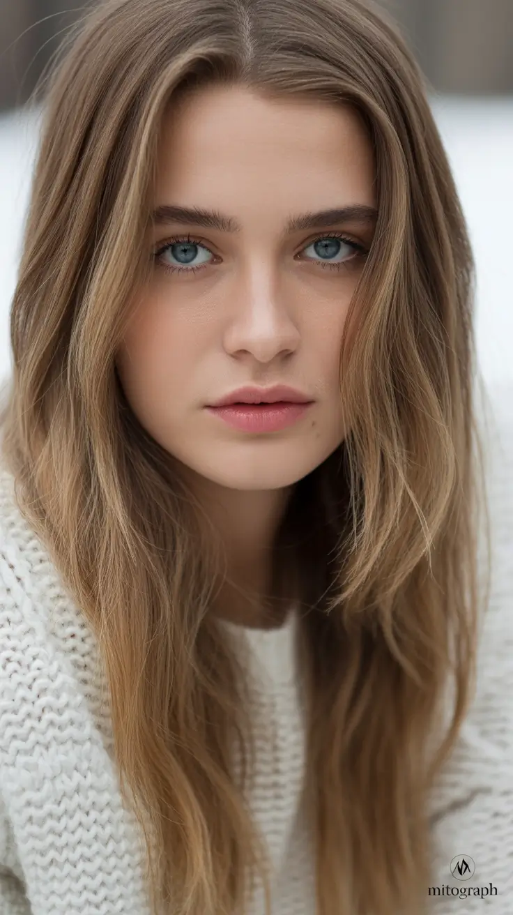 trending spring haircuts 2026 Lightly Layered Length With Soft Natural Texture