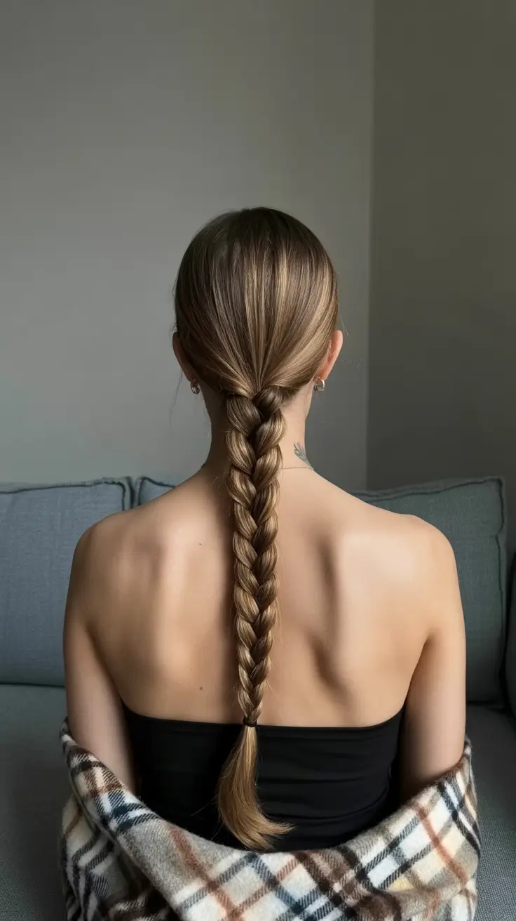 trending spring haircuts 2026 Classic Braided Length With Natural Shine