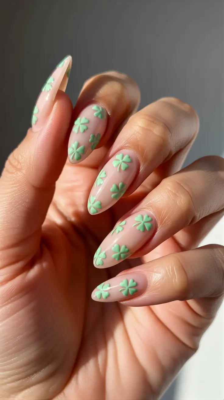 April nails colours Playful Clover Details - Fresh April Nails Ideas Colours