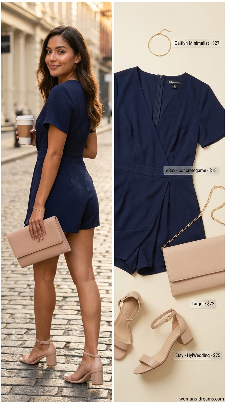 casual summer romper outfits for women 2026 outfit idea - fashion styling inspiration