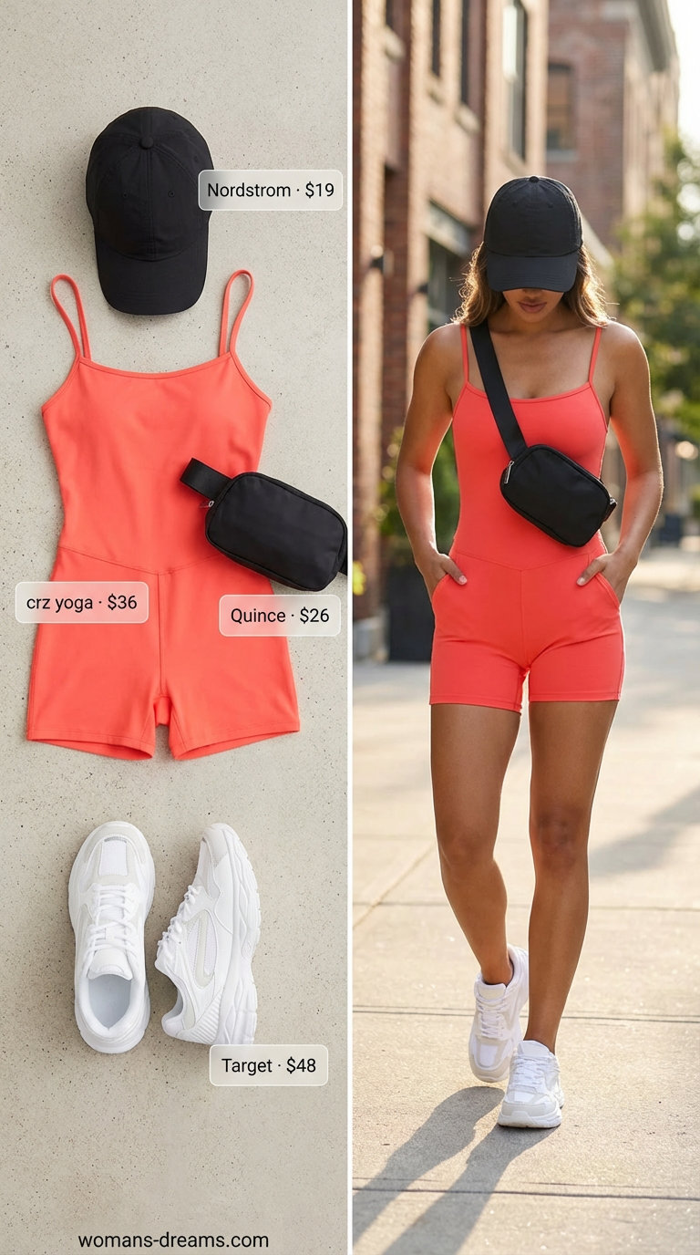 casual summer romper outfits for women 2026 outfit idea - fashion styling inspiration