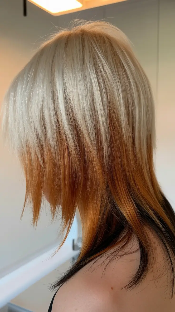 chic spring fox hair color 2026 Blonde Copper Fox Blend