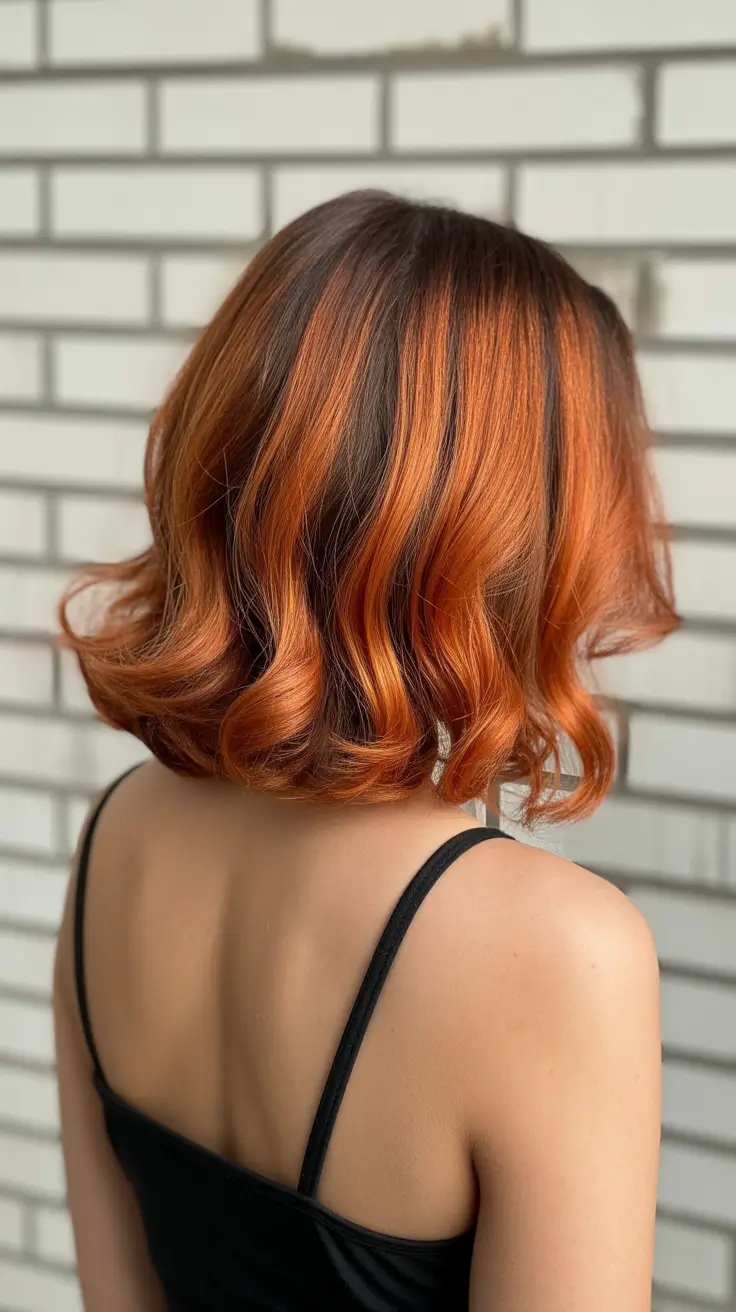 chic spring fox hair color 2026 Soft Copper Fox Bob