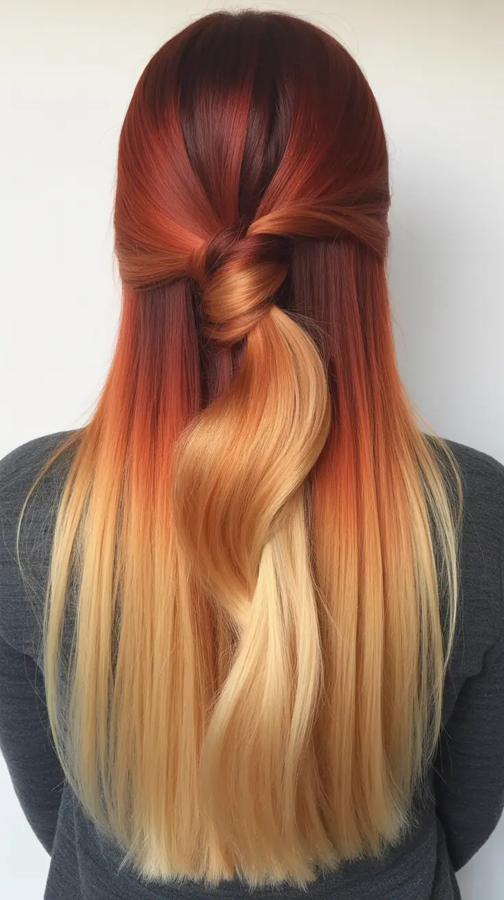 chic spring fox hair color 2026 Brunette Fox Melt Hair Color