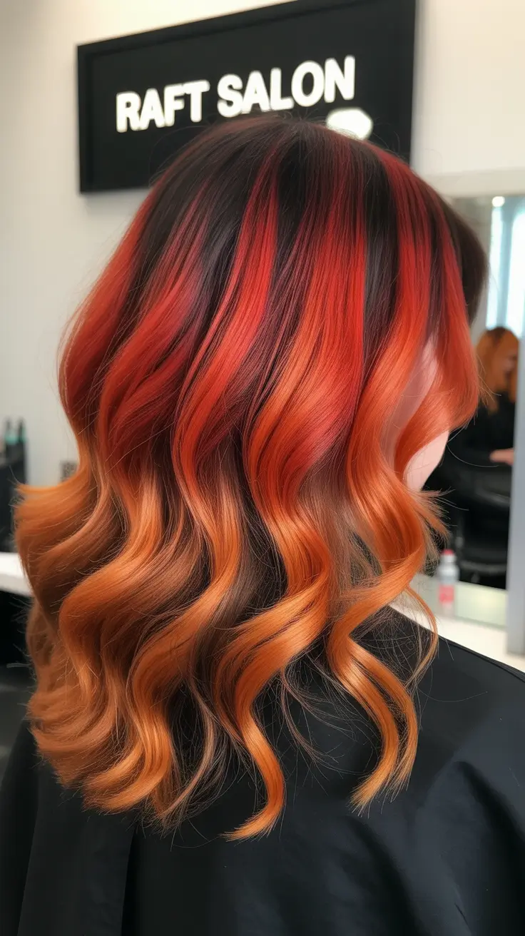 chic spring fox hair color 2026 Dark Brunette Fox Waves