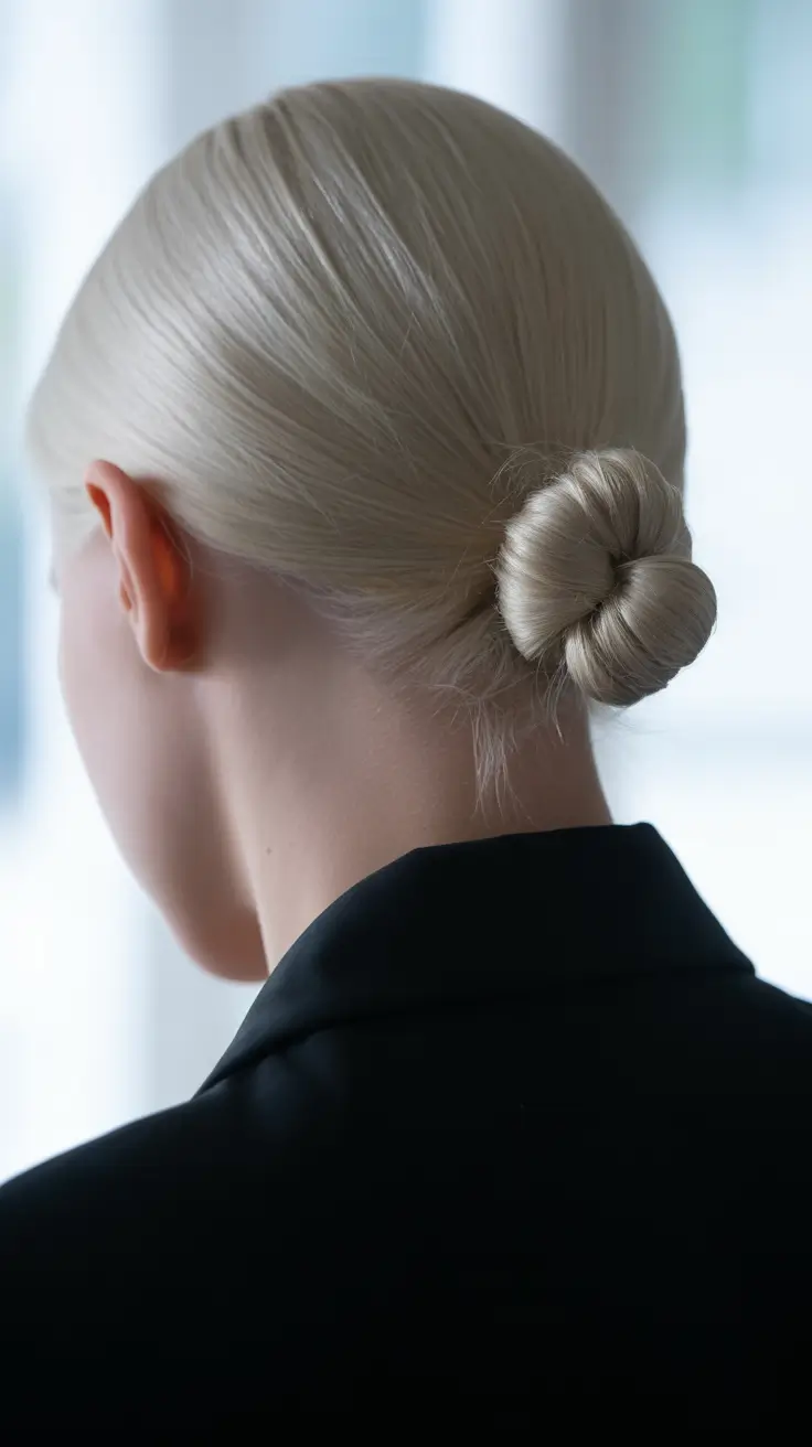 easy spring quick hairstyles 2026 sleek minimal bun