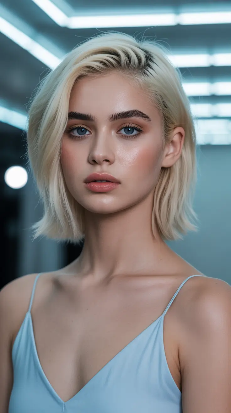 easy spring quick hairstyles 2026 platinum bob