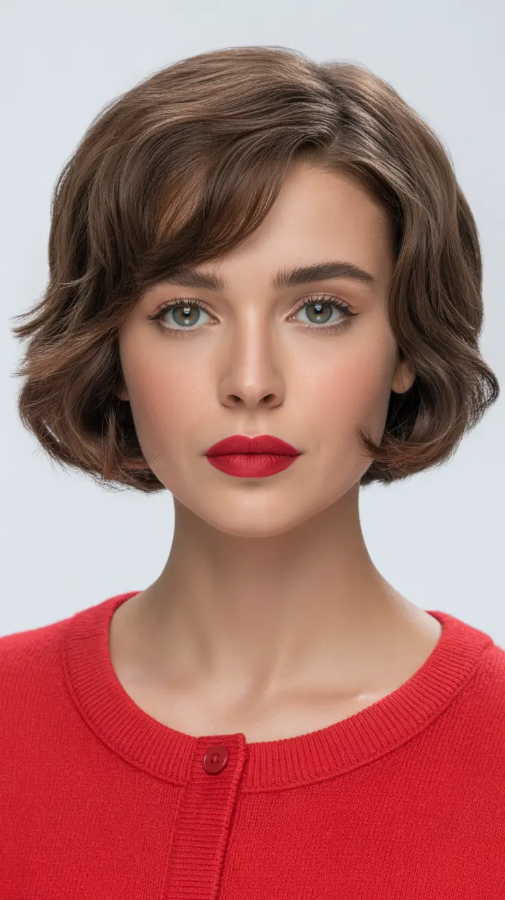 elegant spring formal hairstyle 2026 Classic Short Bob With Elegant Volume