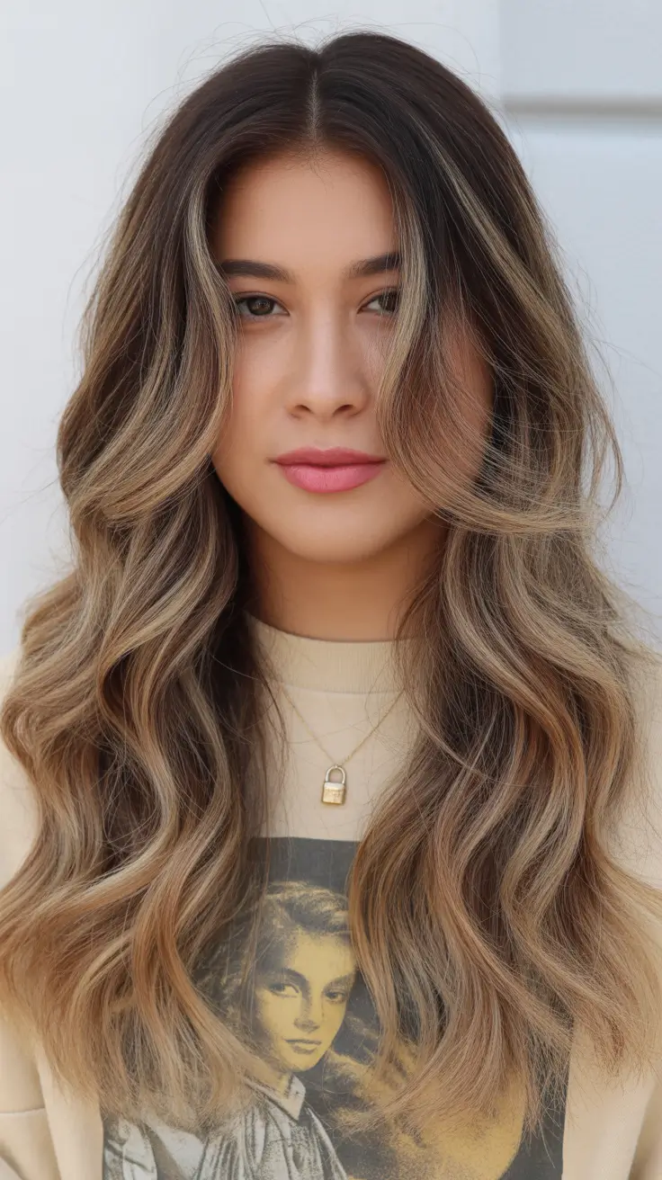 pastel spring ombre hair color 2026 Soft Blonde Ombre with Face Framing Highlights