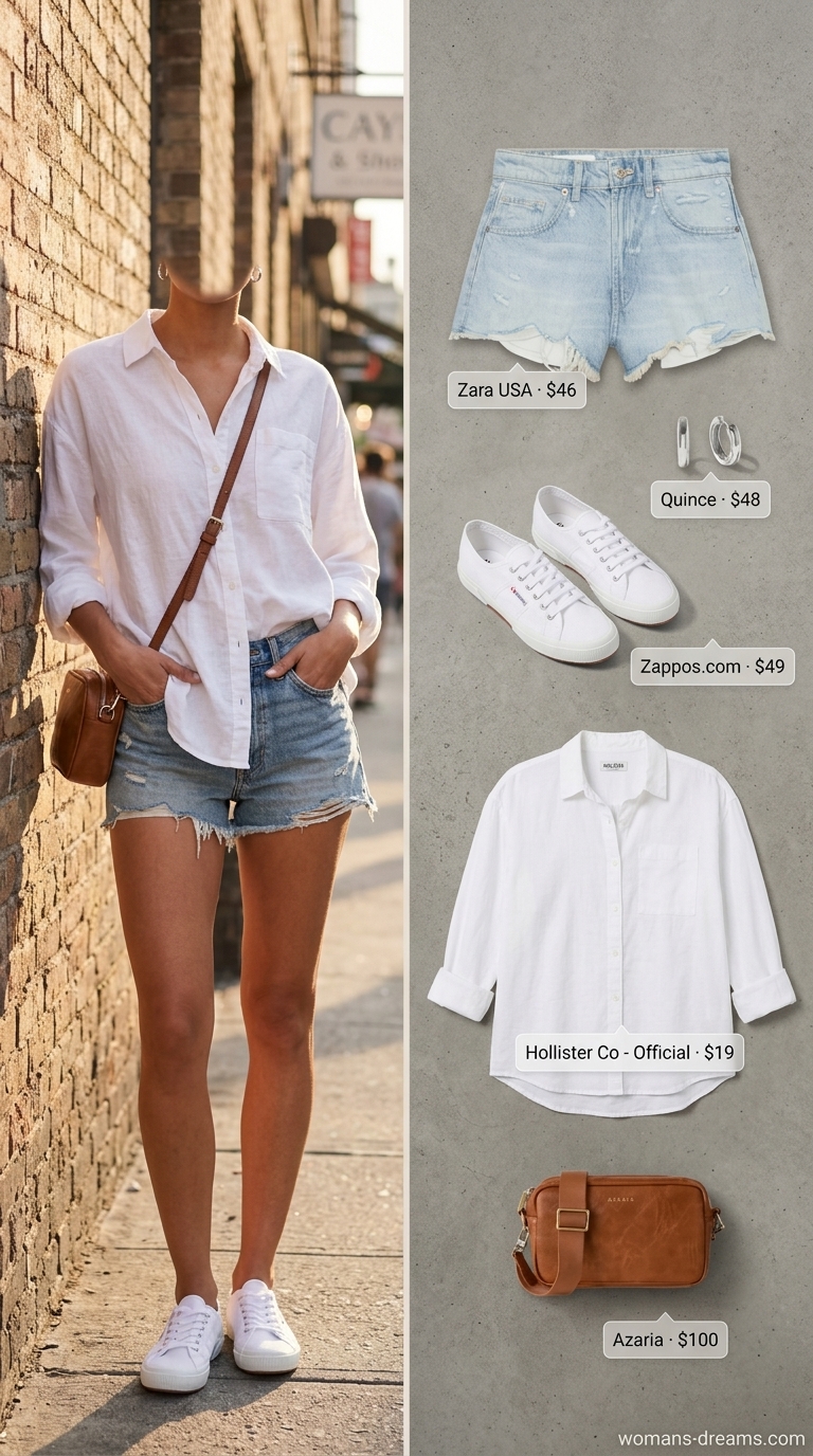 Denim Days & Breezy Nights: The Oversized Top Fix