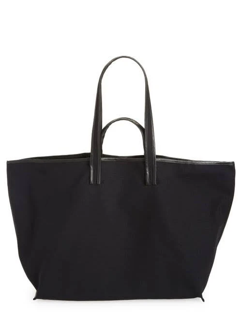 Kassl Women's Contrast Trim Canvas Tote