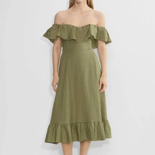 Aritzia Wilfred Women's Marmion Linen Dress