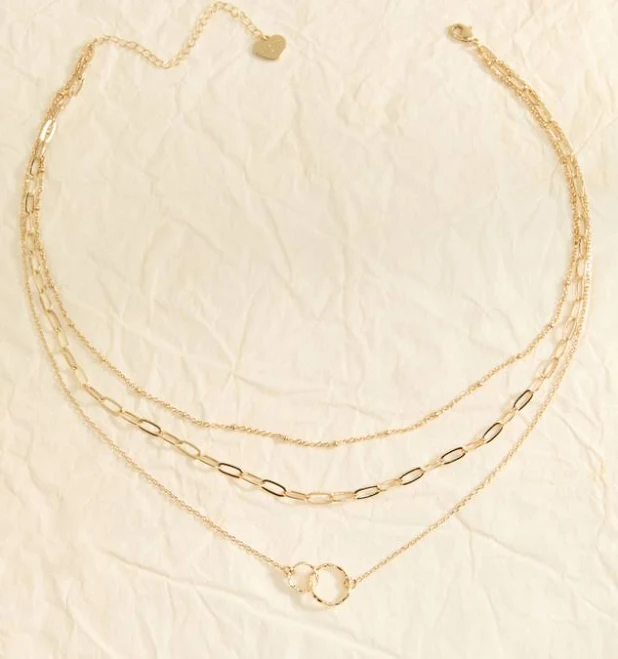 18K Gold Stella Layered Necklace