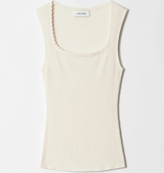 & Other Stories Rib-Knit Tank Top