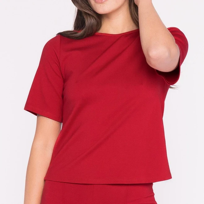 Ripley Rader Women's Ponte Knit Short Sleeve Top