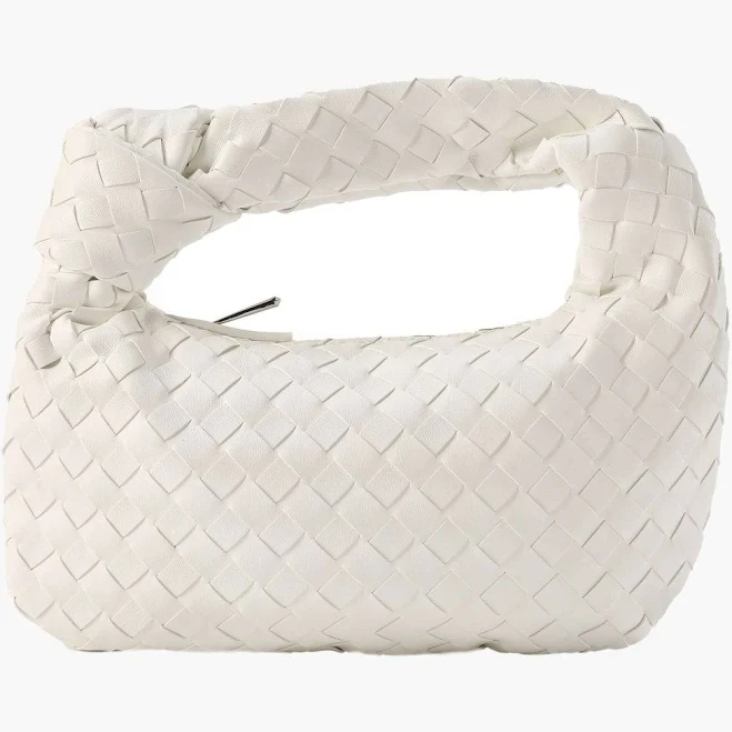 SOERA Women's Mini Woven Vegan Leather Handbag