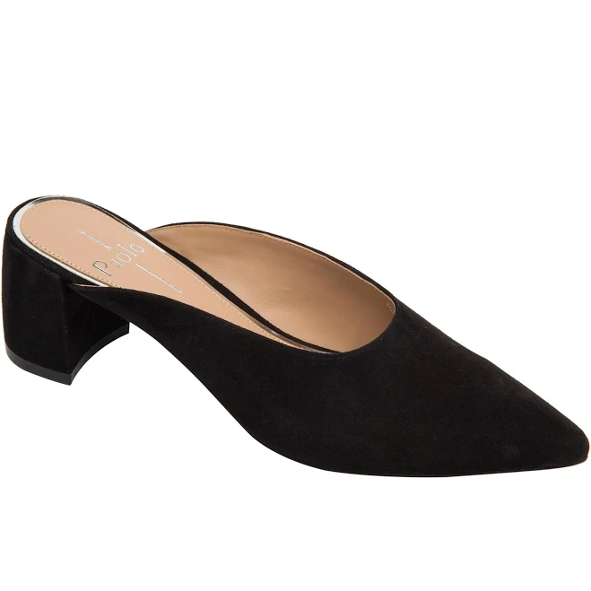 Linea Paolo ZADIE Mid-Height Block Heel Mules