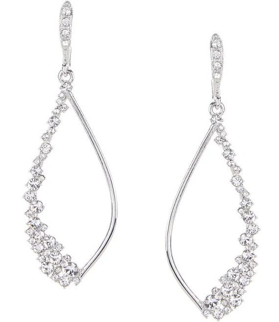 Givenchy Women's Crystal Open Drop Earrings
