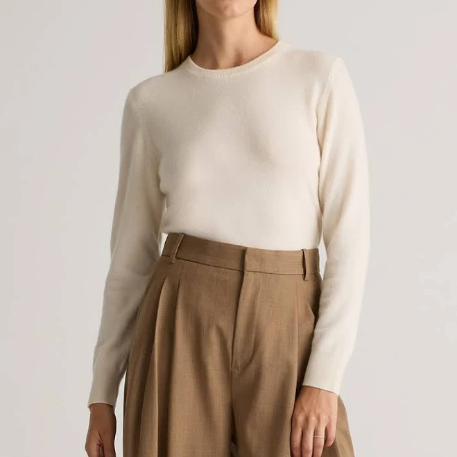 Quince Mongolian Cashmere Crewneck Sweater