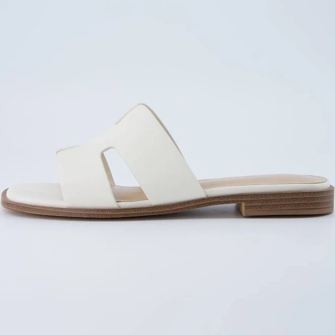 Cushionaire Women's Voyage Cutout Strap Slides