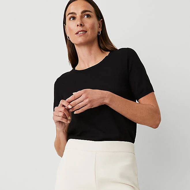 Women's Ann Taylor Petite Easy Sweater T-Shirt