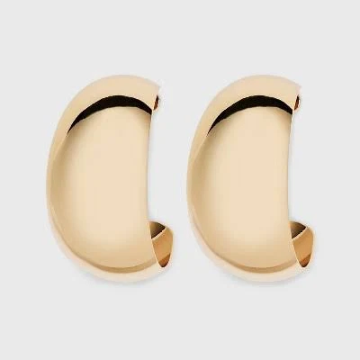 A New Day Thin Smooth Hoop Earrings