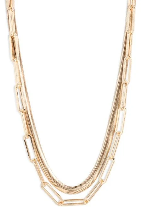 Nordstrom Layered Chain Necklace