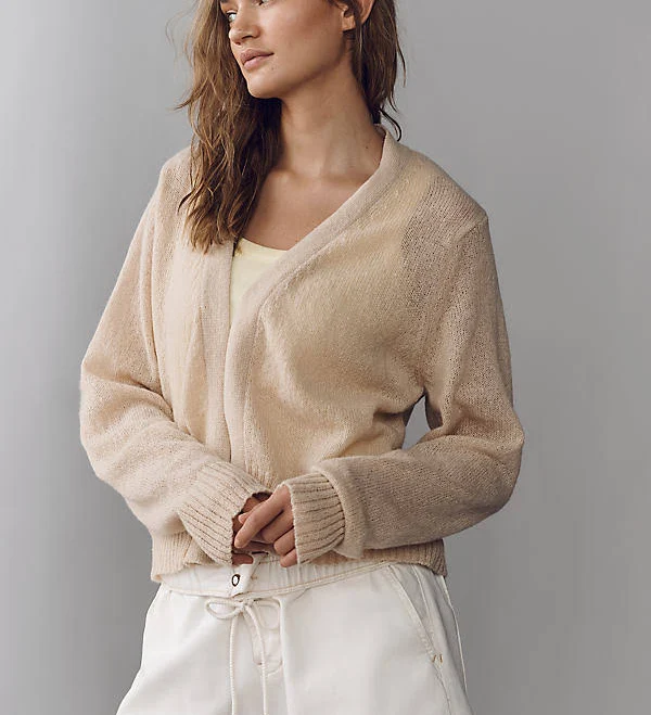 Anthropologie Lightweight Open Cardigan Sweater