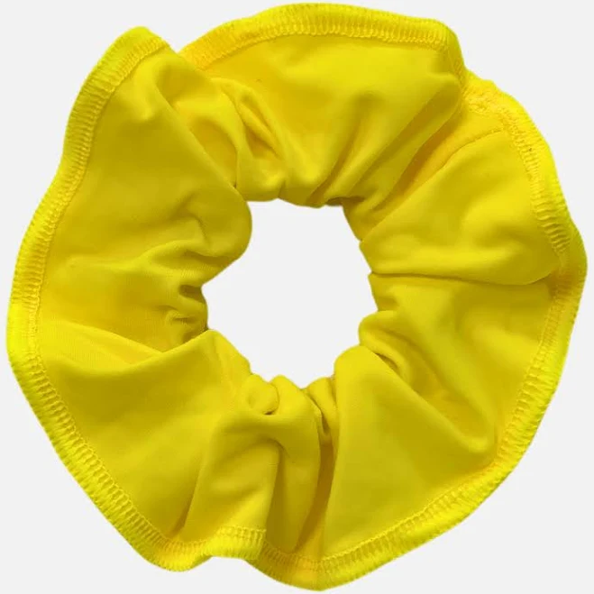 Bright Yellow Scrunchie