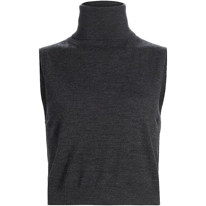 Leset Women's James Sleeveless Turtleneck
