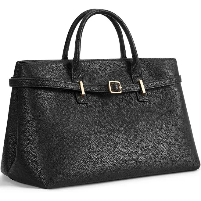 Bostanten Vegan Leather Satchel Bag