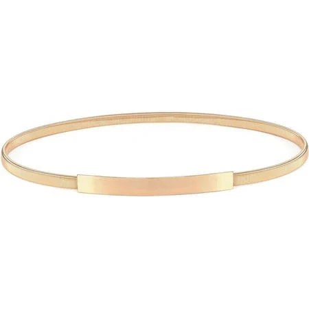 Women's Skinny Metal Cinch Belt