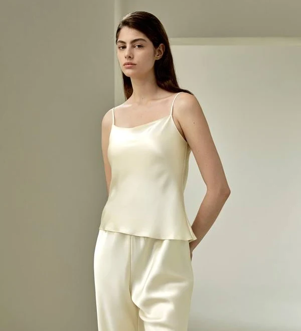 Lilysilk Women's Double-Faced Silk Charmeuse Camisole