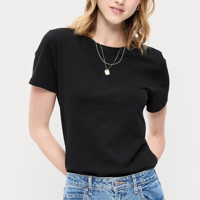 Old Navy Women's Everywear Crew-Neck T-Shirt