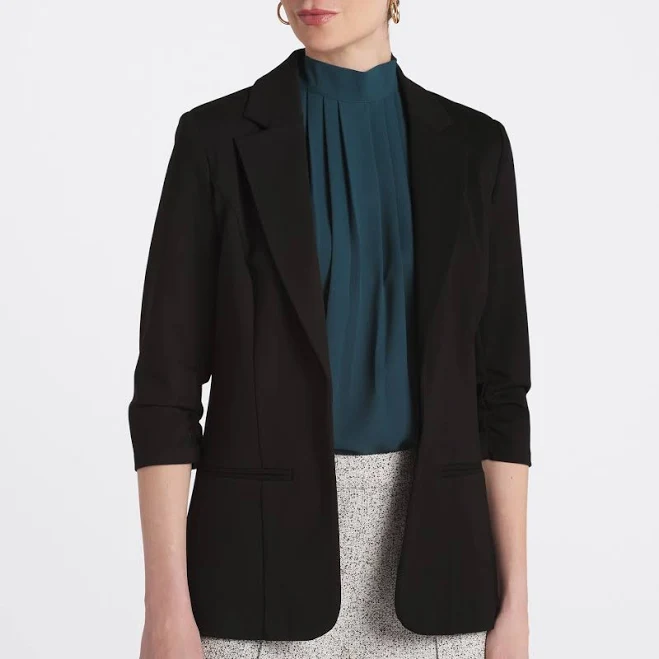 41 Hawthorn Leena Open Front Ponte Blazer