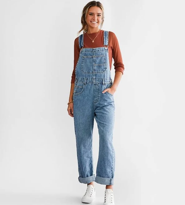 Free People Women's Ziggy Denim Overalls