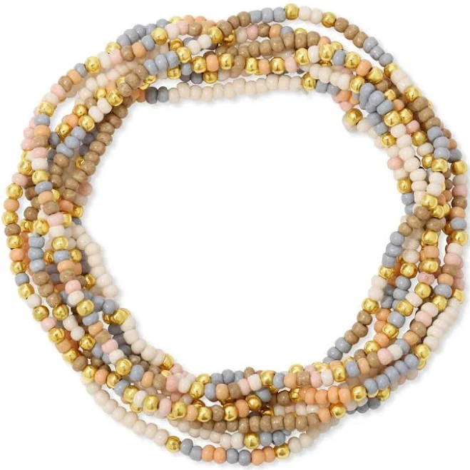 Women's Beaded Stacked Bracelet