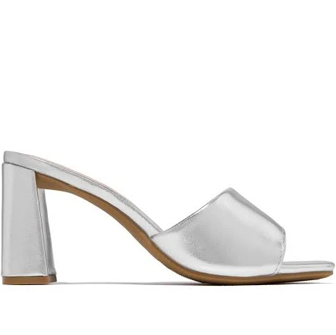 Sylva Block Heel Mules