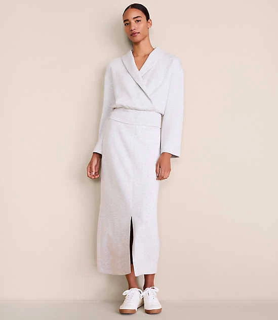 Lou & Grey Heathered Scubasoft Maxi Skirt