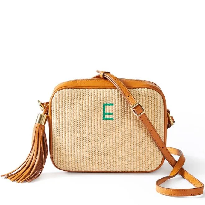 Raffia Crossbody