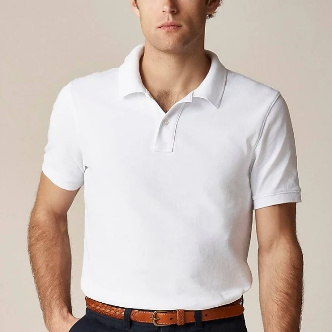 J.Crew Men's Classic Piqué Polo Shirt
