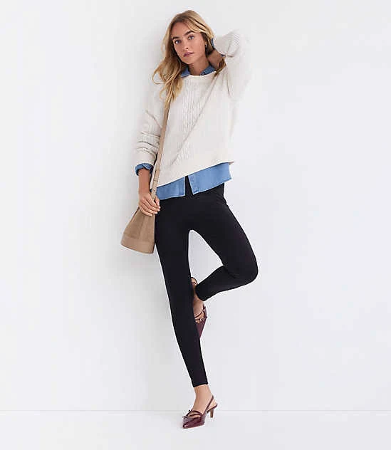 Loft Women's Seamed Ponte Leggings