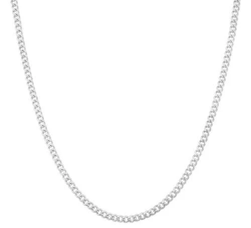 Donatello Gian Sterling Silver Curb Chain Necklace